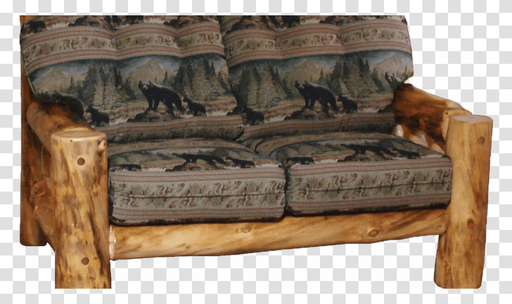 Log Sofa, Home Decor, Furniture, Cushion Transparent Png