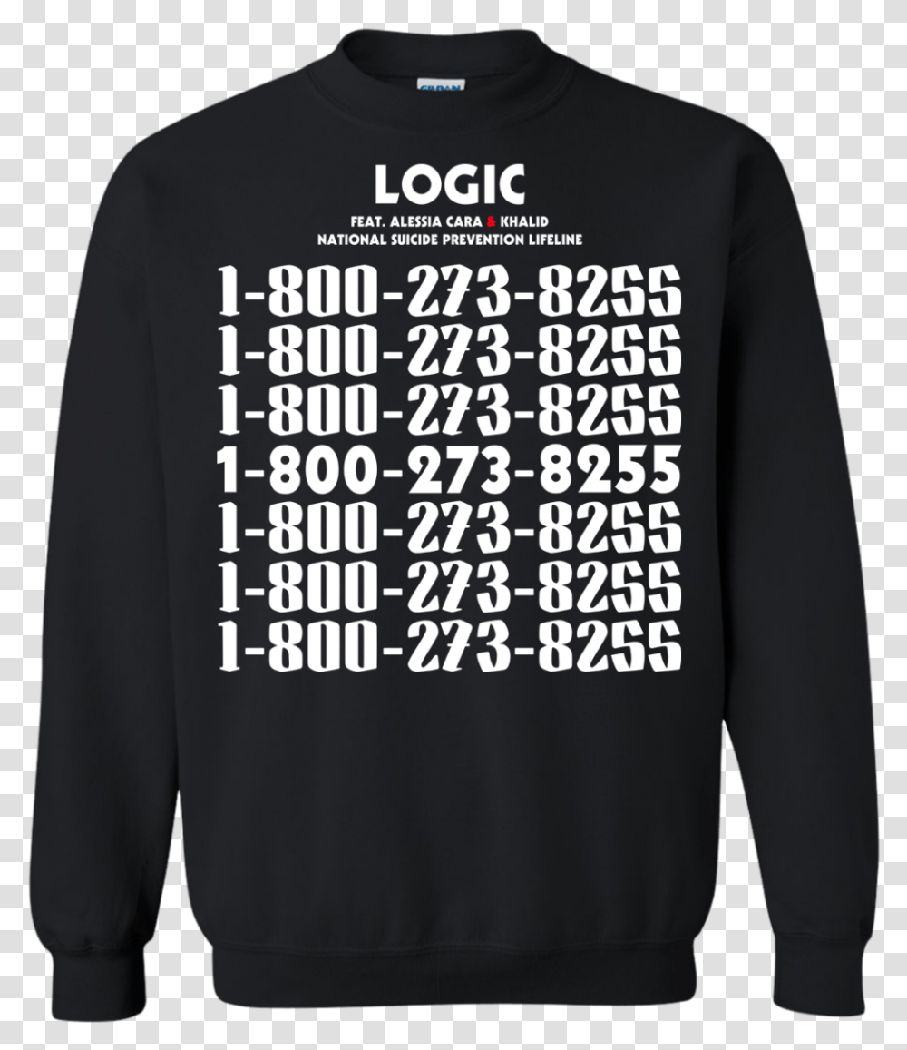 Logic T Shirt Hoodie Tank Sweater, Apparel, Sleeve, Long Sleeve Transparent Png
