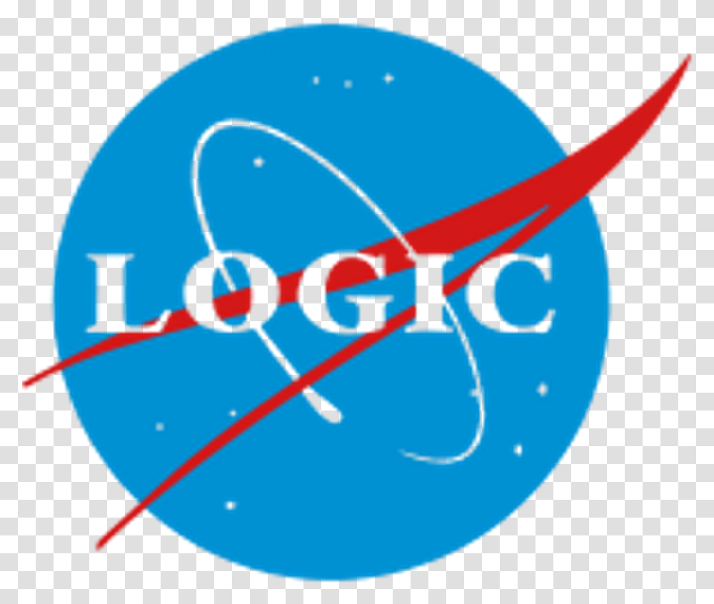 Logic Rapper Logo Picture Nasa Jpg, Text, Balloon, Outdoors, Symbol Transparent Png