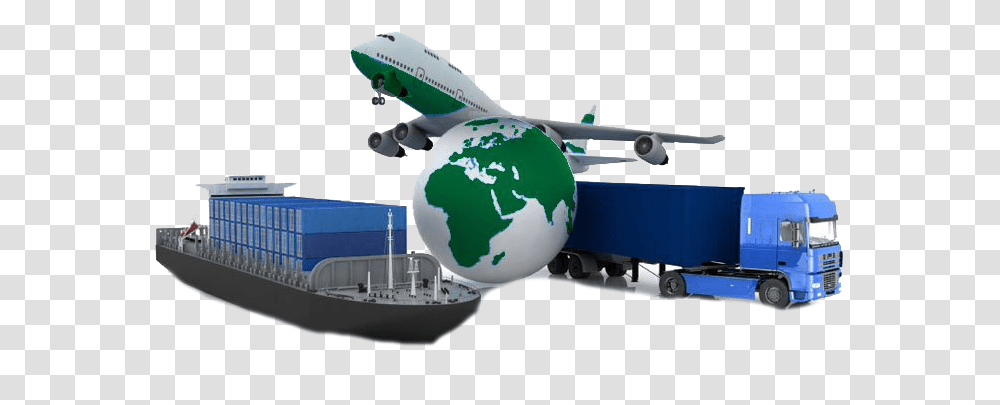 Logistics Airplane Clipart International Cargo Service, Vehicle, Transportation, Boat, Metropolis Transparent Png