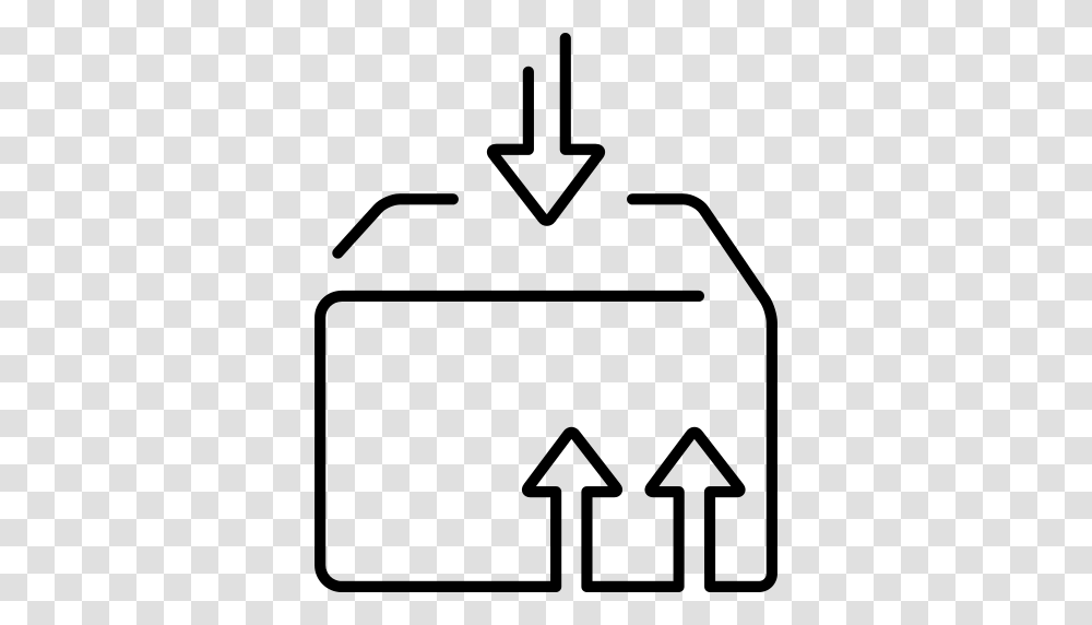Logistics Box Package Ultrathin Outline Icon, Gray, World Of Warcraft Transparent Png