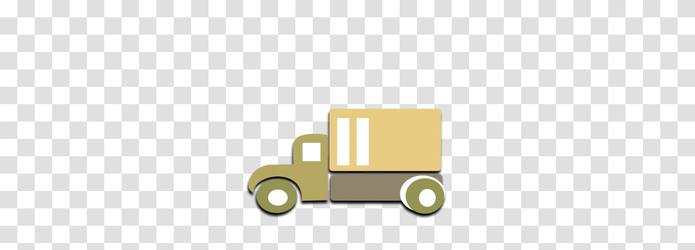 Logistics Clipart, Vehicle, Transportation, Moving Van, Cardboard Transparent Png