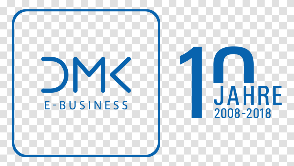 Logo 10 Jahre Dmk E Business Gmbh Graphic Design, Number, Word Transparent Png