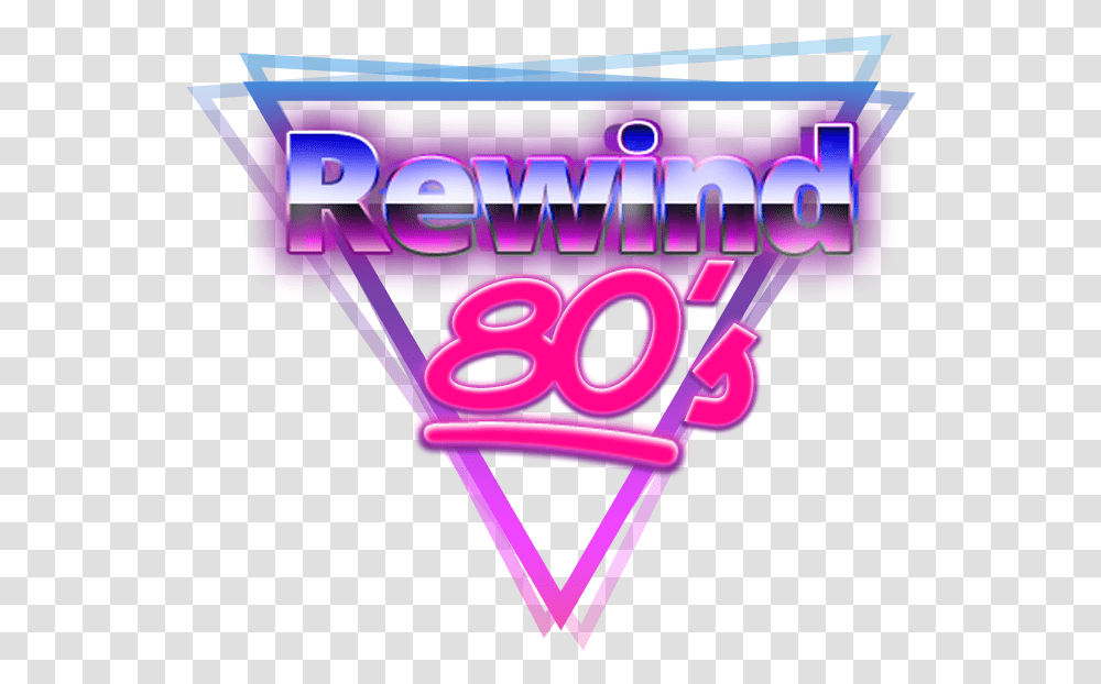 Logo 80s 6 Image Rewind, Text, Purple, Graphics, Art Transparent Png