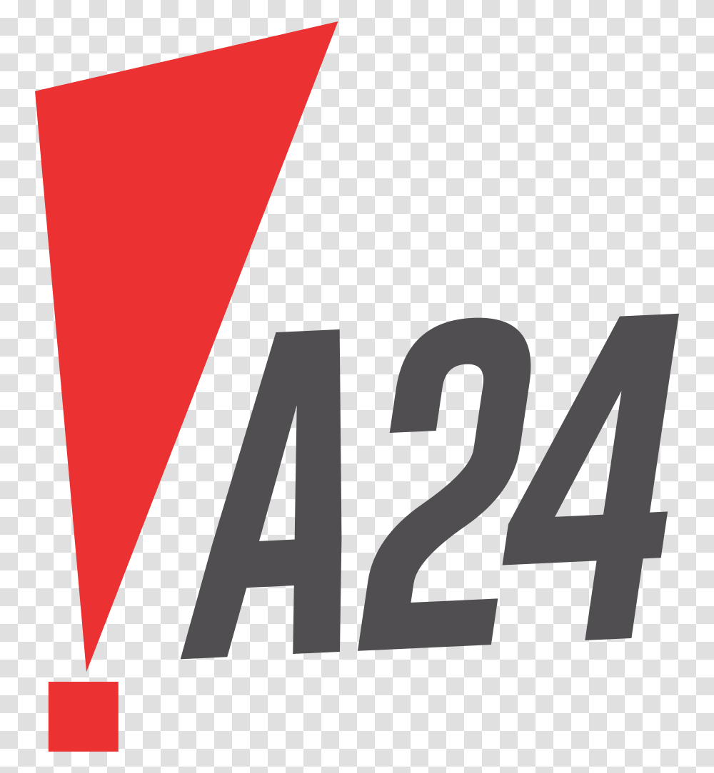 Logo A24, Number, Label Transparent Png