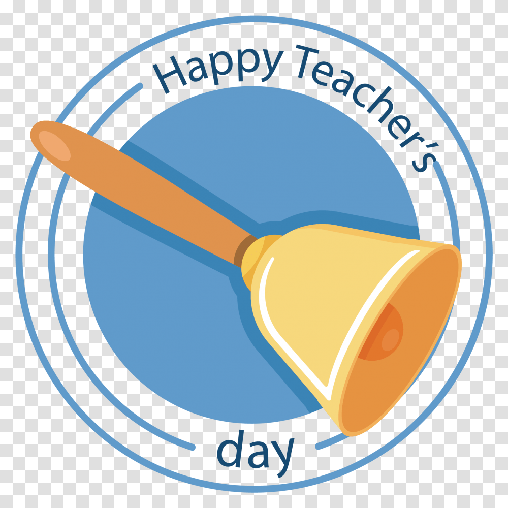 Logo Adobe Illustrator Teachers Day Cartoon Circle, Lighting, Text, Cowbell, Musical Instrument Transparent Png