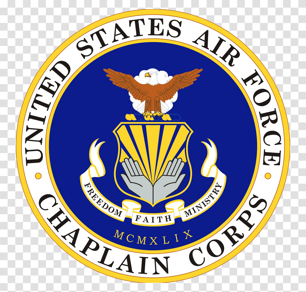 Logo Air Force Chaplain, Trademark, Badge, Emblem Transparent Png