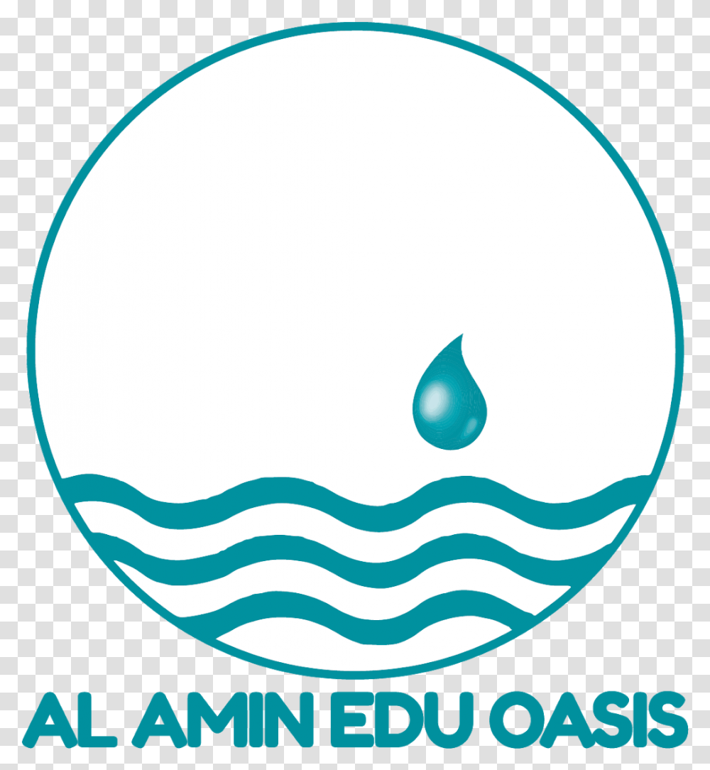 Logo Al Amin Edu Oasis Circle, Trademark, Balloon, Astronomy Transparent Png