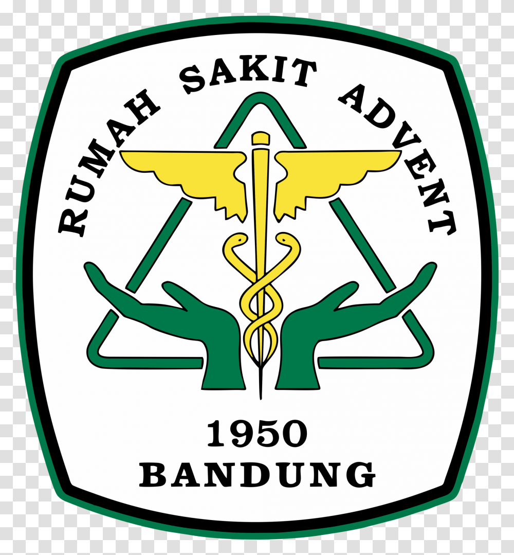 Logo Alamat Rumah Rumah Sakit Advent Bandung, Symbol, Trademark, Label, Text Transparent Png