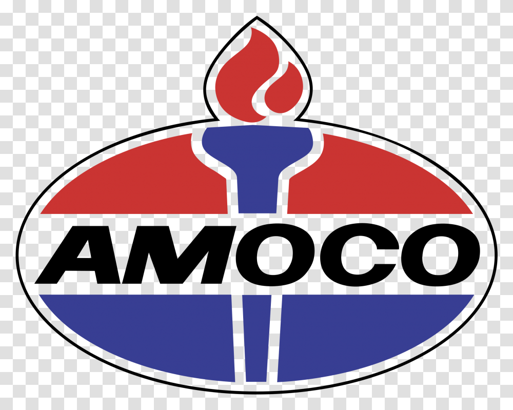 Logo Amoco Gas Station, Light, Flare, Torch Transparent Png