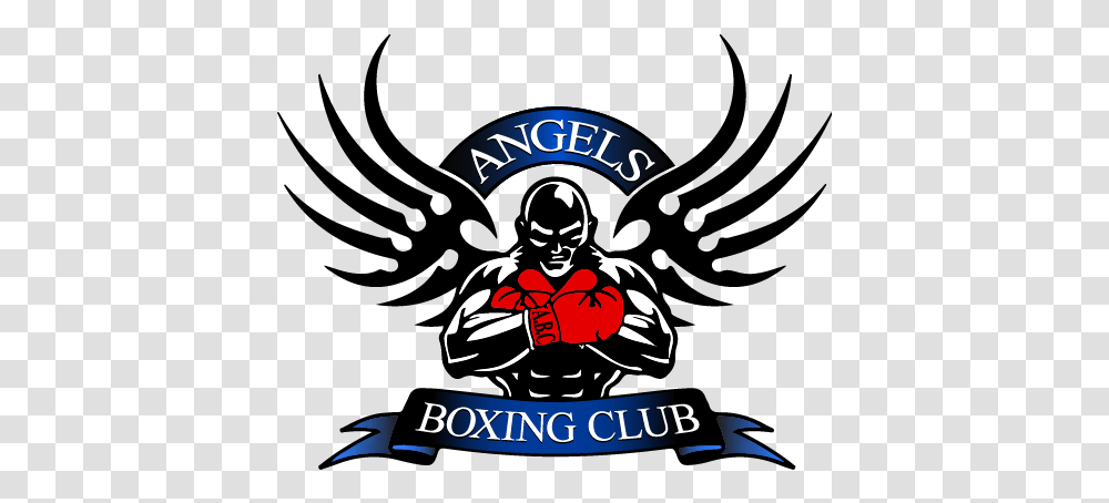 Logo Angels Boxing Club Angels Boxing Club, Person, Human, Symbol, Trademark Transparent Png