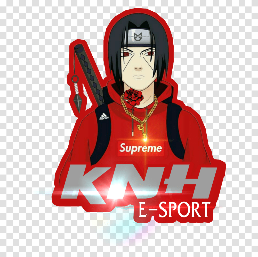 Logo Anime Cool Wallpaper Naruto Supreme, Poster, Advertisement, Flyer, Brochure Transparent Png