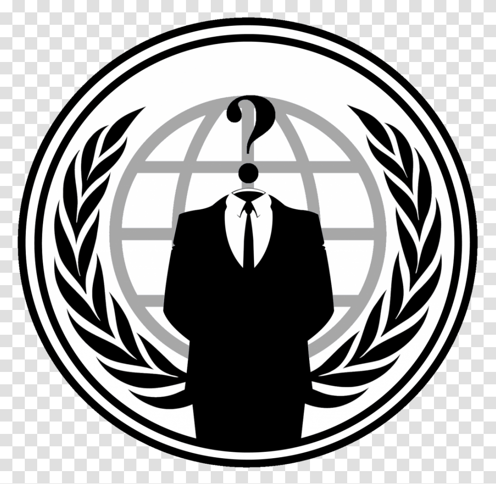 Logo Anonymous Logo Anonymous Images, Trademark, Emblem, Badge Transparent Png