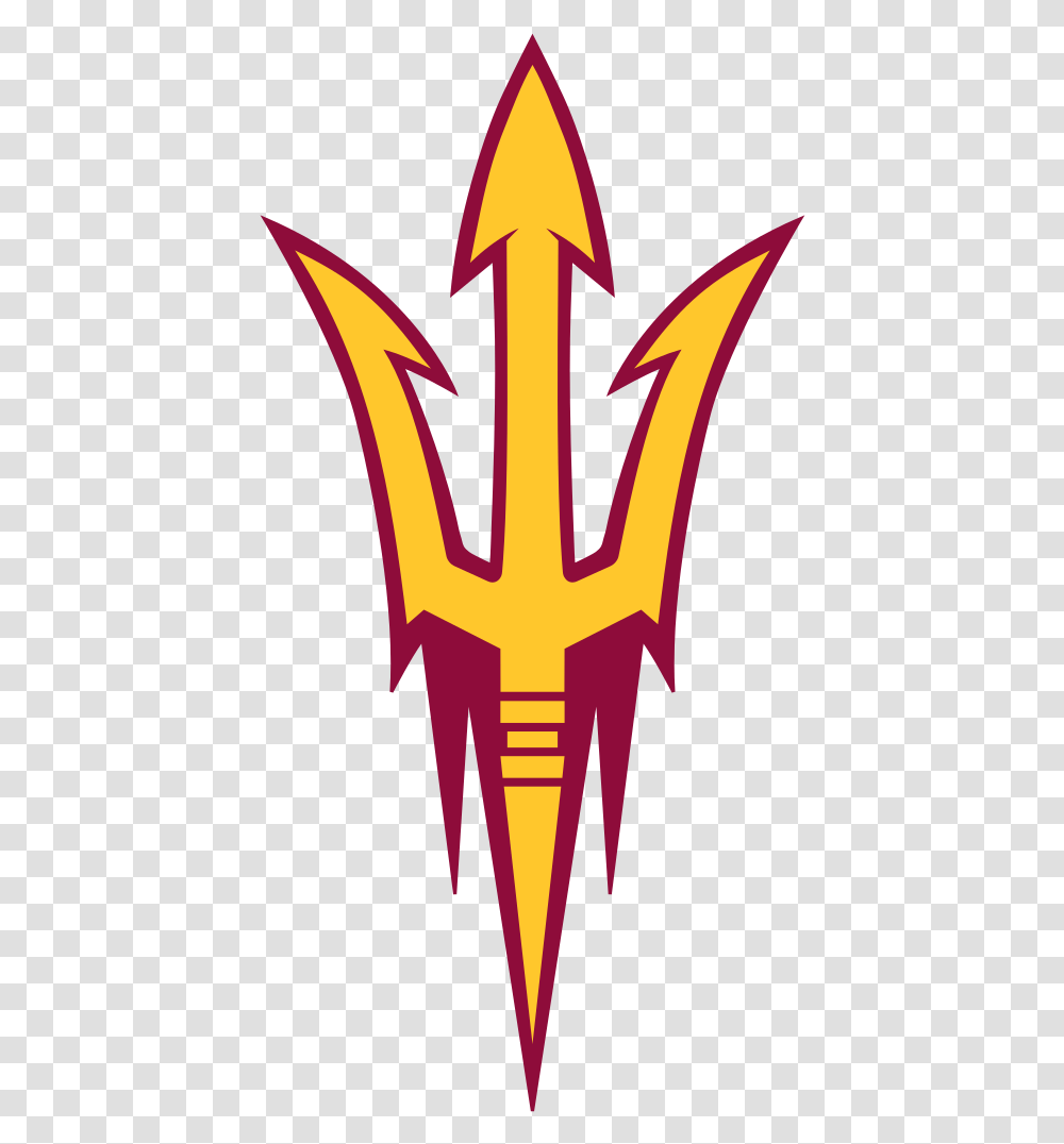 Logo Arizona State University, Weapon, Weaponry, Spear, Trident Transparent Png