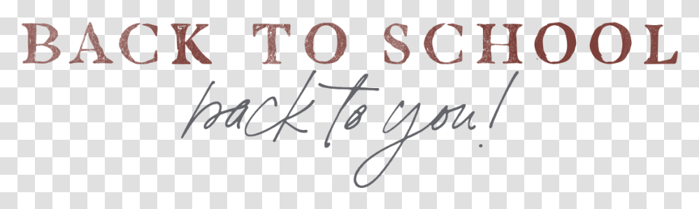 Logo Backtoyou 2019 01 Handwriting, Alphabet, Word, Signature Transparent Png