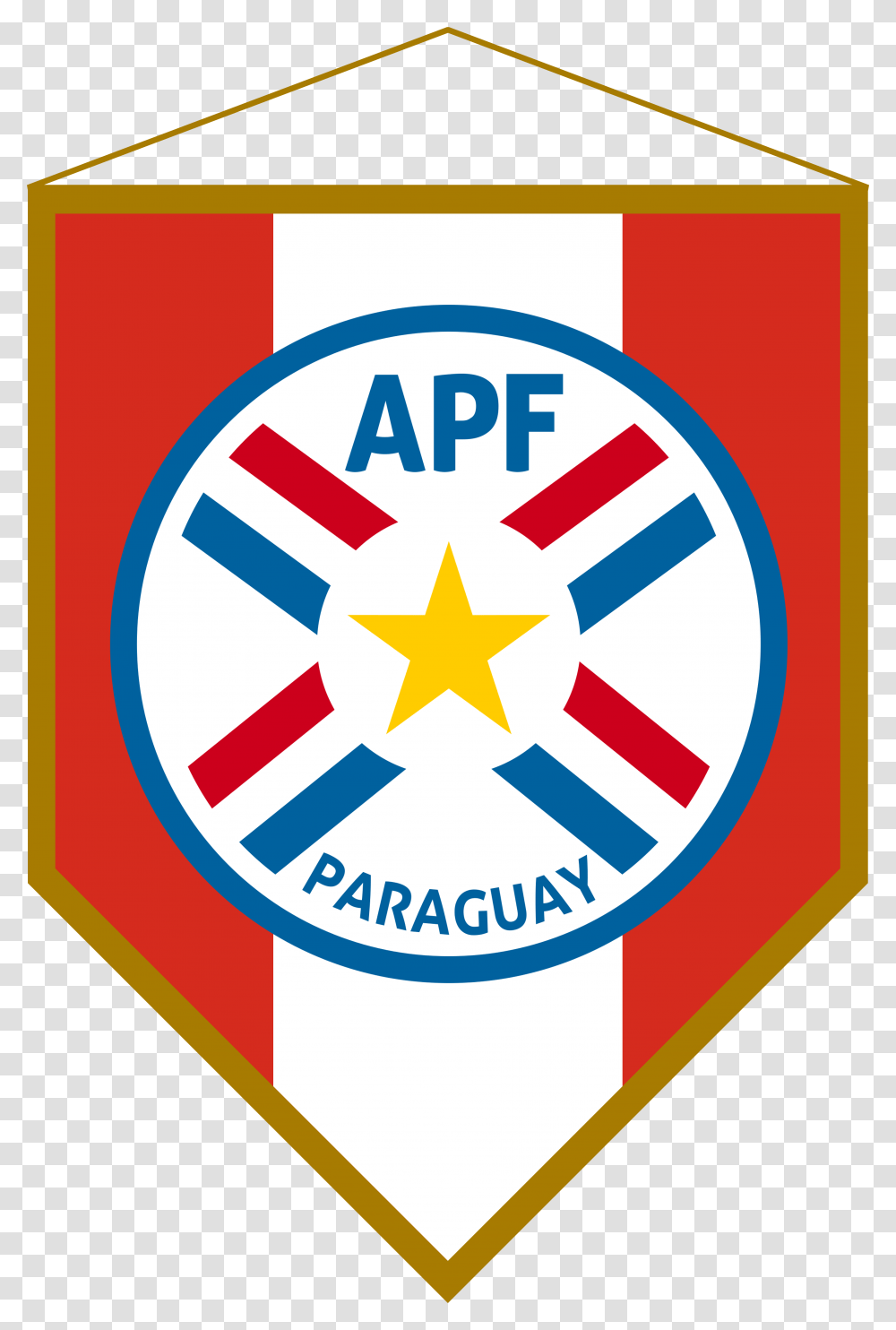 Logo Bandern Paraguay Asociacin Paraguaya De Ftbol, Trademark, Star Symbol Transparent Png