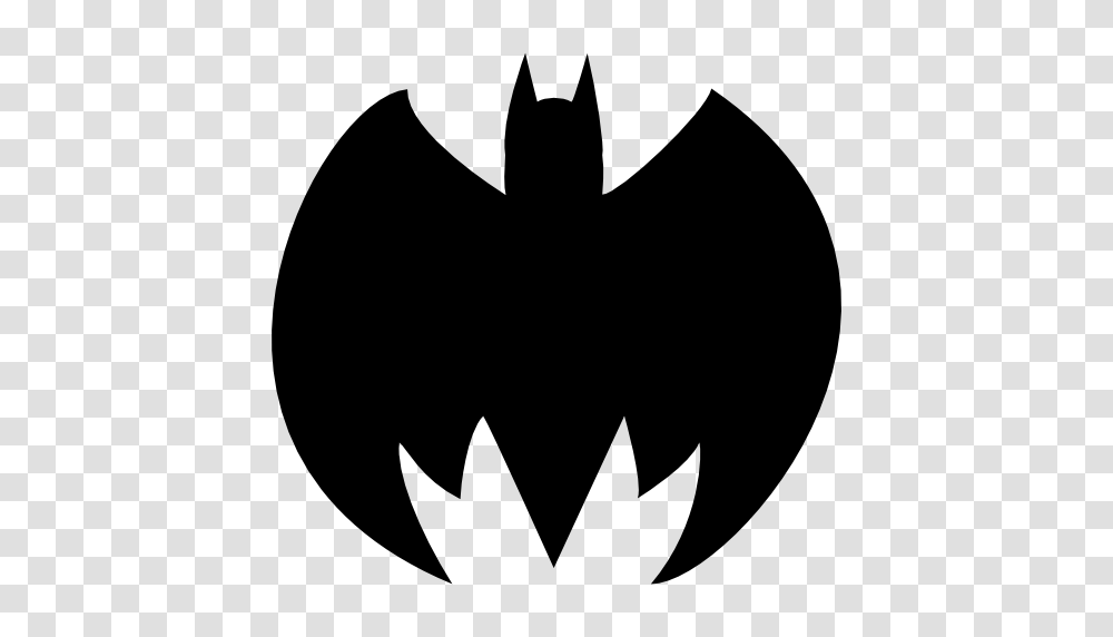 Logo Bat Black Character Batman Silhouette Random Shape Icon, Gray, World Of Warcraft Transparent Png