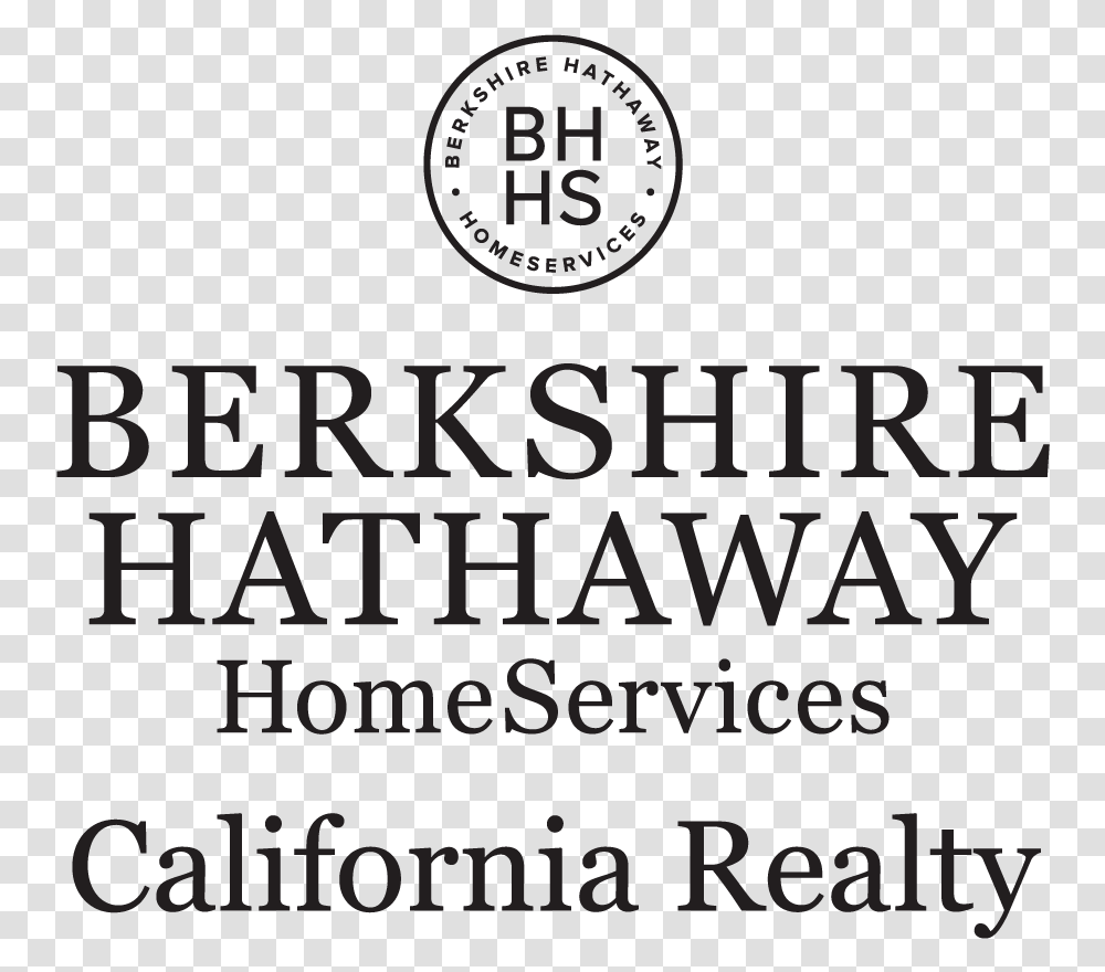Logo Berkshire Hathaway Homeservices California Realty, Alphabet, Face Transparent Png