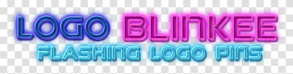 Logo Blinkee Graphics, Purple, Light, Neon Transparent Png