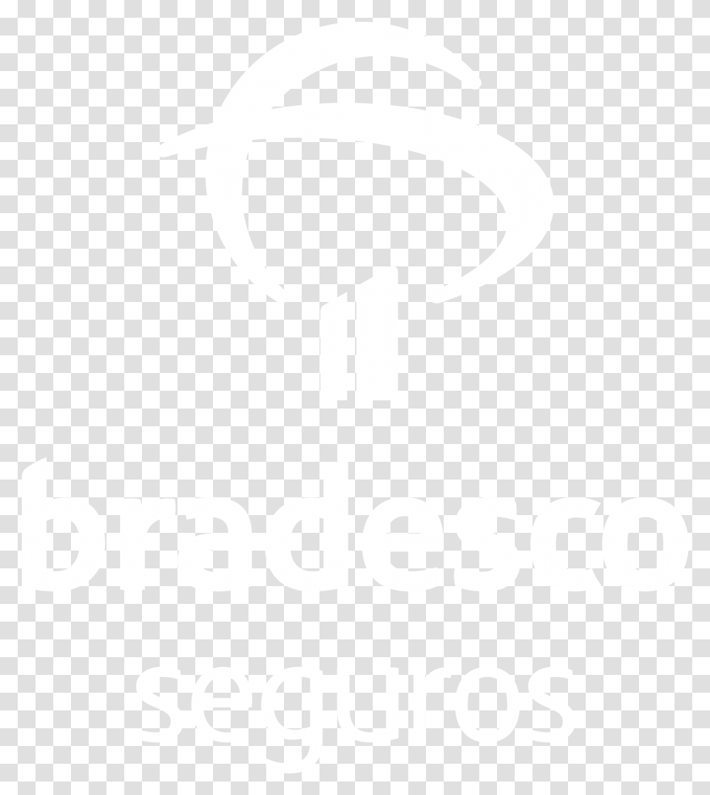 Logo Bradesco Seguros White, Word, Alphabet, Label Transparent Png