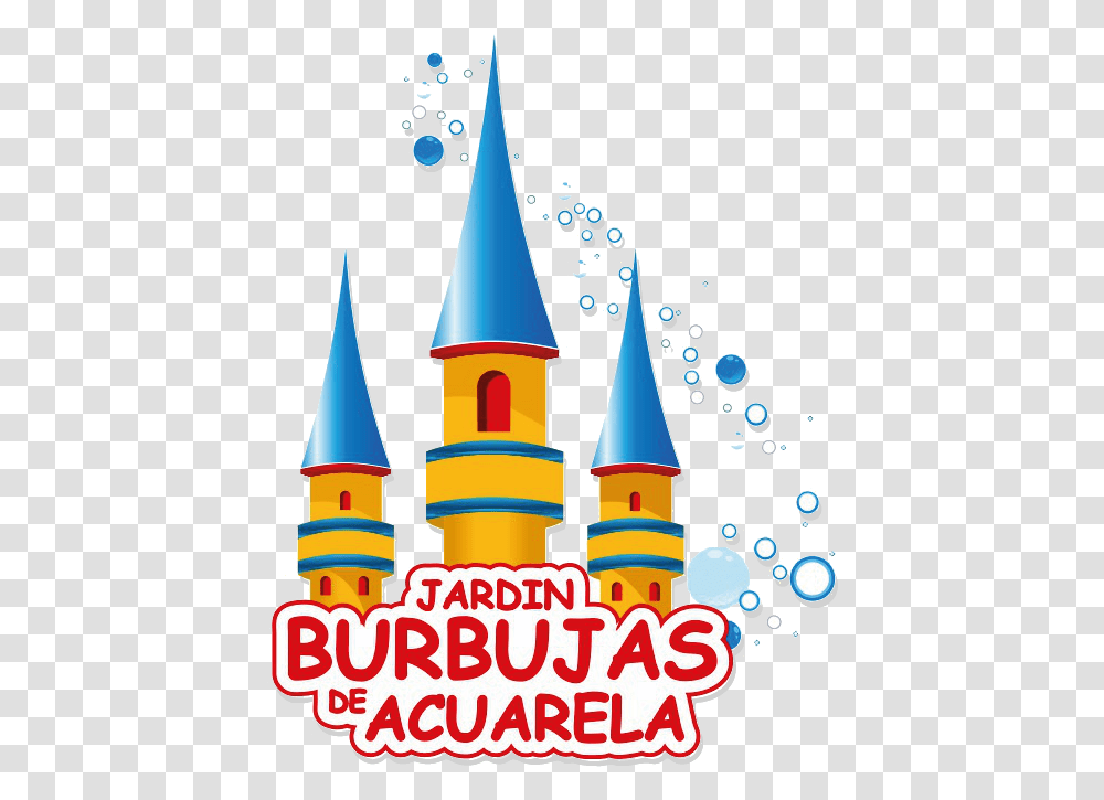 Logo Burbujas Jardin Burbujas De Acuarela Barranquilla, Spire, Tower, Architecture, Building Transparent Png