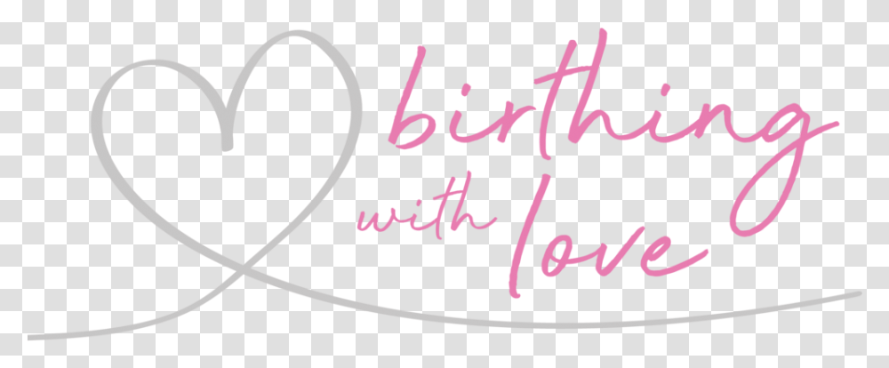 Logo Bwl Master Pink Grey Smooth Heart, Handwriting, Calligraphy, Label Transparent Png