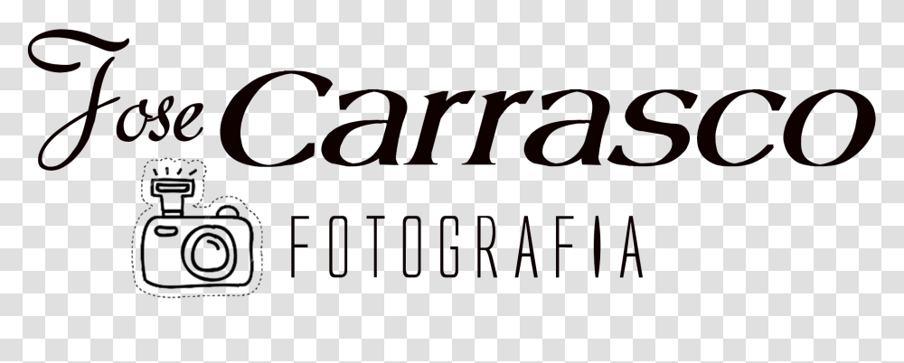 Logo Carrasco Fotografa Con Dibujo De Cmara De Fotos Calligraphy, Alphabet, Label, Word Transparent Png
