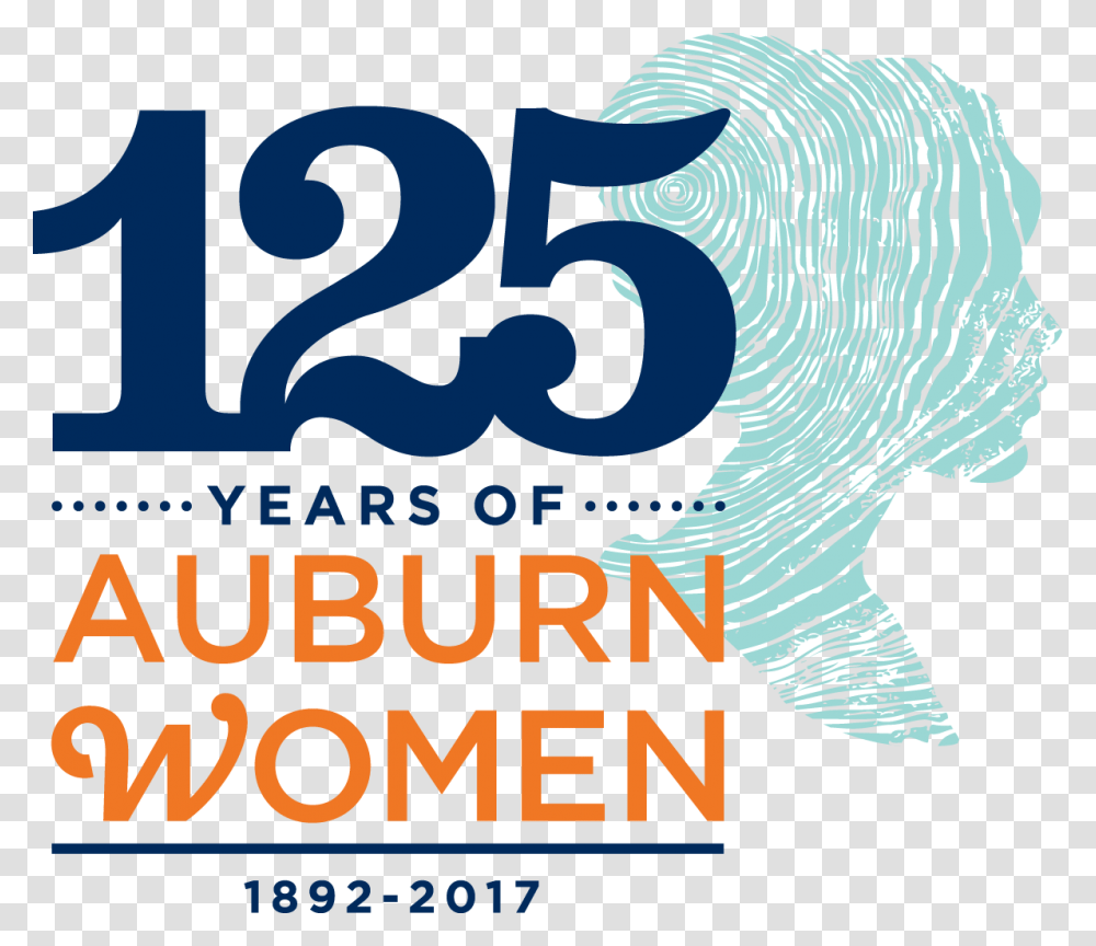Logo Celebrating 1892 2017 And Auburn Women Poster, Tabletop, Number Transparent Png