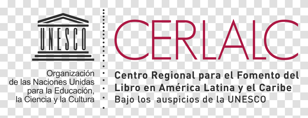 Logo Centro Regional Para El Fomento Del Libro En Amrica Unesco, Alphabet, Word, Number Transparent Png