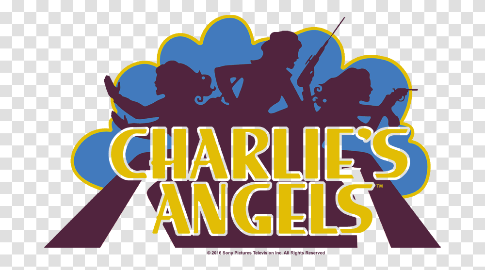 Logo Charlie Angels, Crowd, Word, Poster Transparent Png