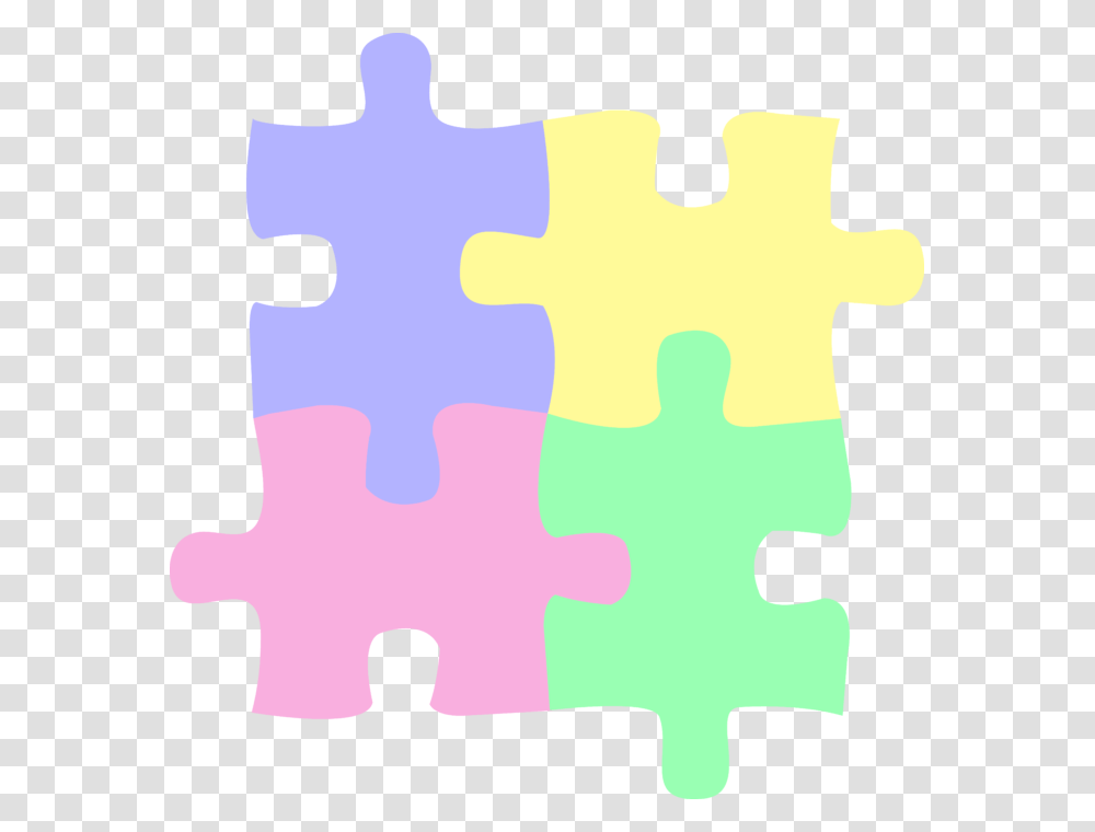 Logo Children Or Autism Puzzle Pastel Clip Art, Jigsaw Puzzle, Game Transparent Png
