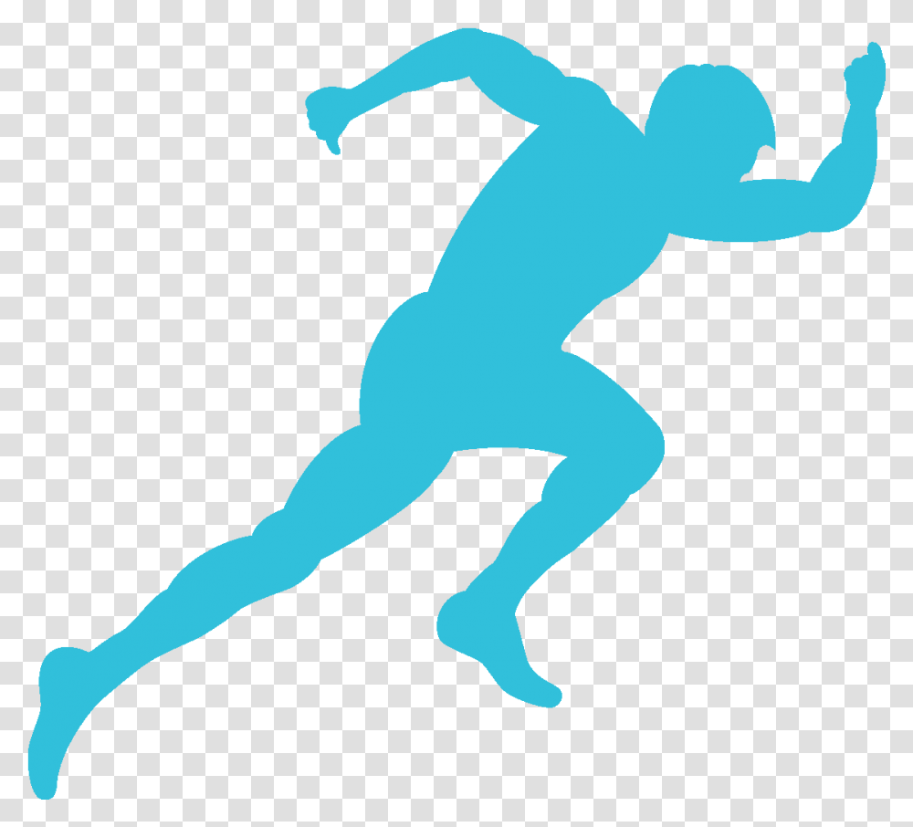 Logo Clinique Du Coureur Clipart Runner Logo, Silhouette, Person, Human, Amphibian Transparent Png