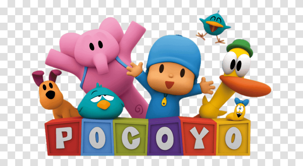 Logo Clipart Photo Pocoyo Wallpaper Hd, Toy, Text, Angry Birds, Doll Transparent Png