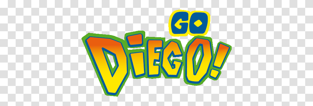 Logo Clipart The Great Jaguar Rescue Go Diego Go, Pac Man, Parade, Graffiti Transparent Png
