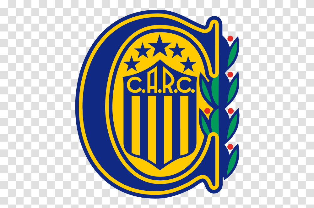 Logo Club Atltico Rosario Central, Symbol, Trademark, Badge, Emblem Transparent Png