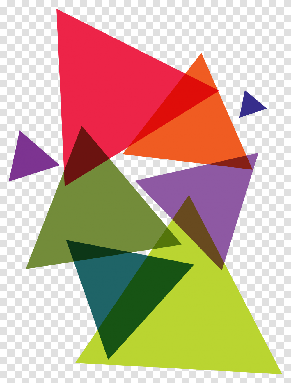 Logo Color Colorful Transprent Colorful Triangle Vector, Paper Transparent Png