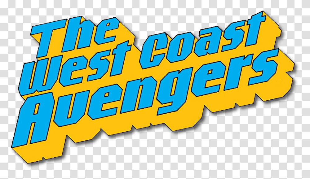 Logo Comics West Coast Avengers Logo, Pac Man, Crowd Transparent Png