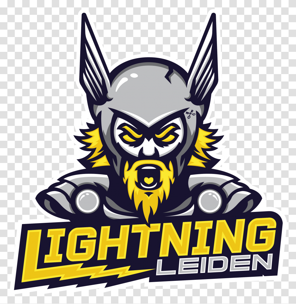 Logo Complete With Stroke Alt Lightning Leiden Logo, Label, Text, Symbol, Poster Transparent Png