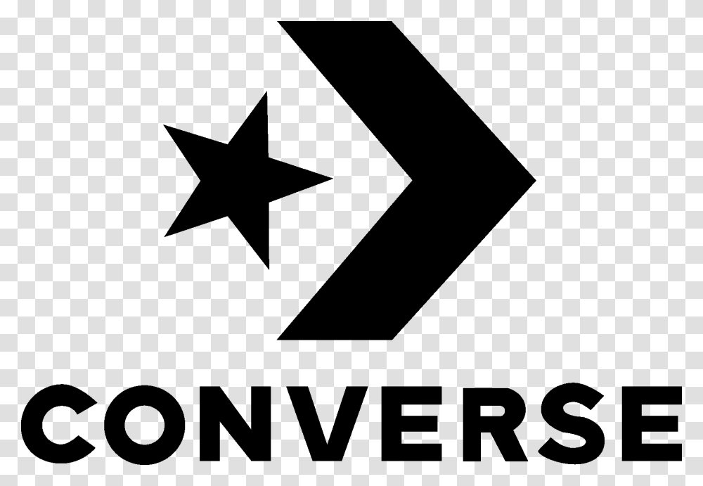 Logo Converse Image, Star Symbol, Cross, Trademark Transparent Png