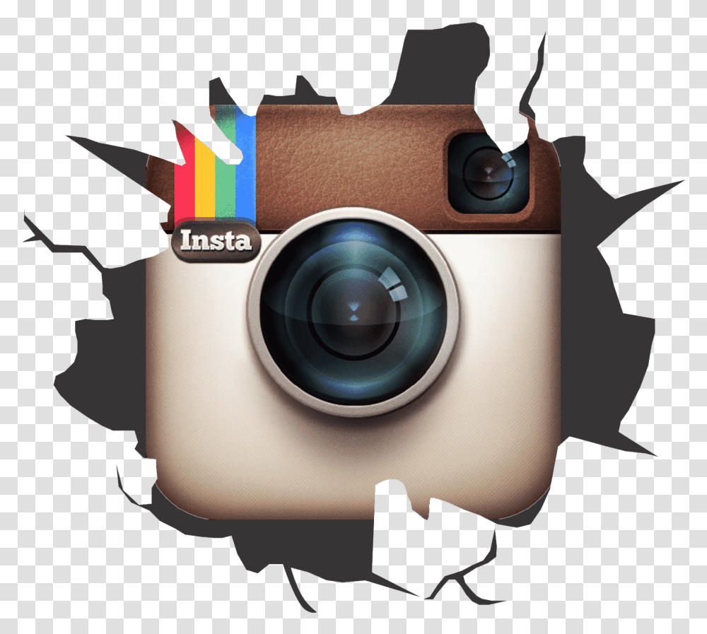 Logo Cool Instagram Logo, Camera, Electronics, Digital Camera, Video Camera Transparent Png