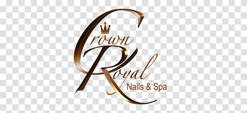Logo Crown Royal Nails Lounge, Label, Alphabet Transparent Png