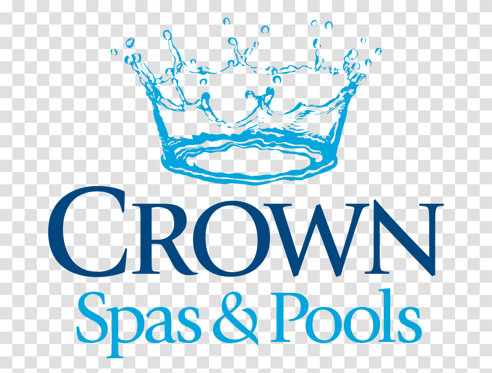 Logo Crown Spas And Pools, Poster, Advertisement Transparent Png