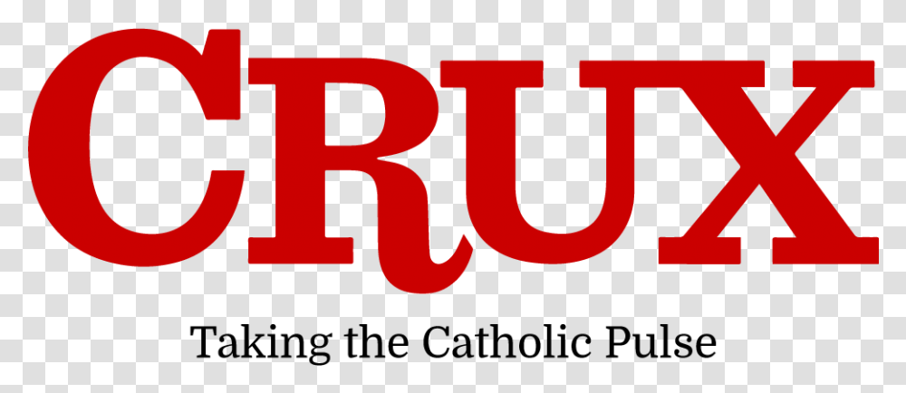 Logo Crux Taking The Catholic Pulse, Alphabet, Word, Number Transparent Png