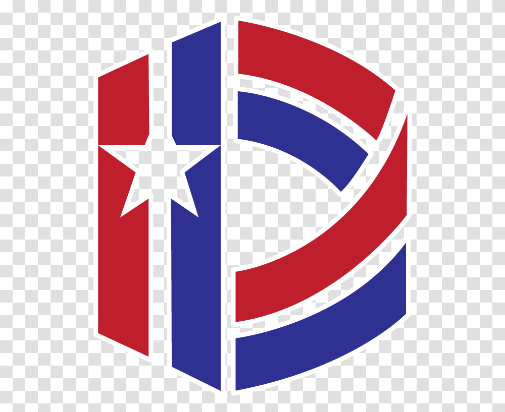 Logo D Day Ww2 Symbol, Star Symbol, Flag, Trademark Transparent Png