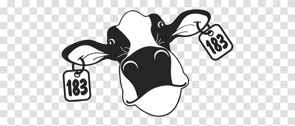 Logo Dairy Cow Logo Full Size Download Seekpng Cow And Dairy Logo, Mammal, Animal, Cattle, Bull Transparent Png