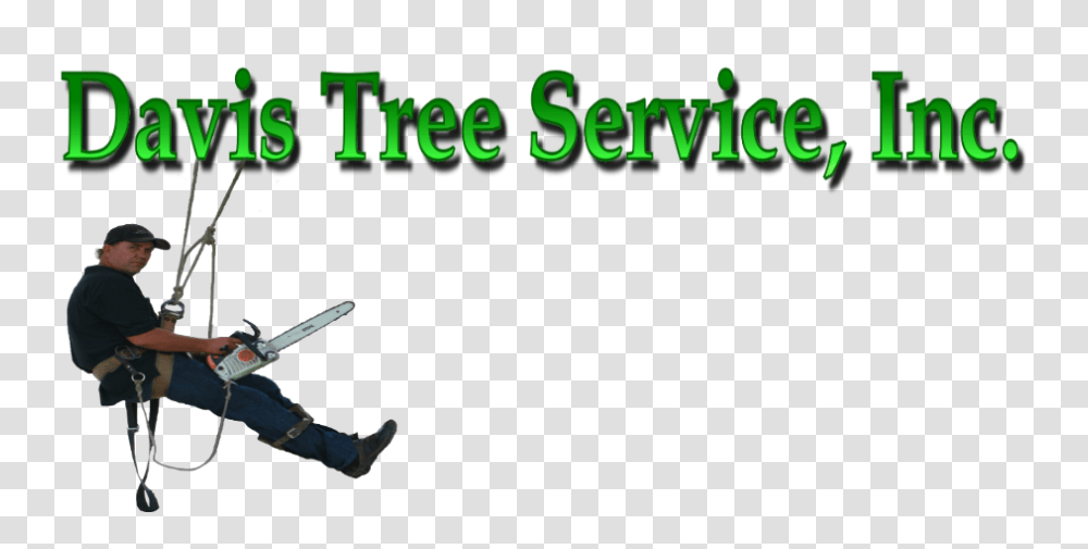 Logo Davis Tree Service, Person, People, Sport Transparent Png