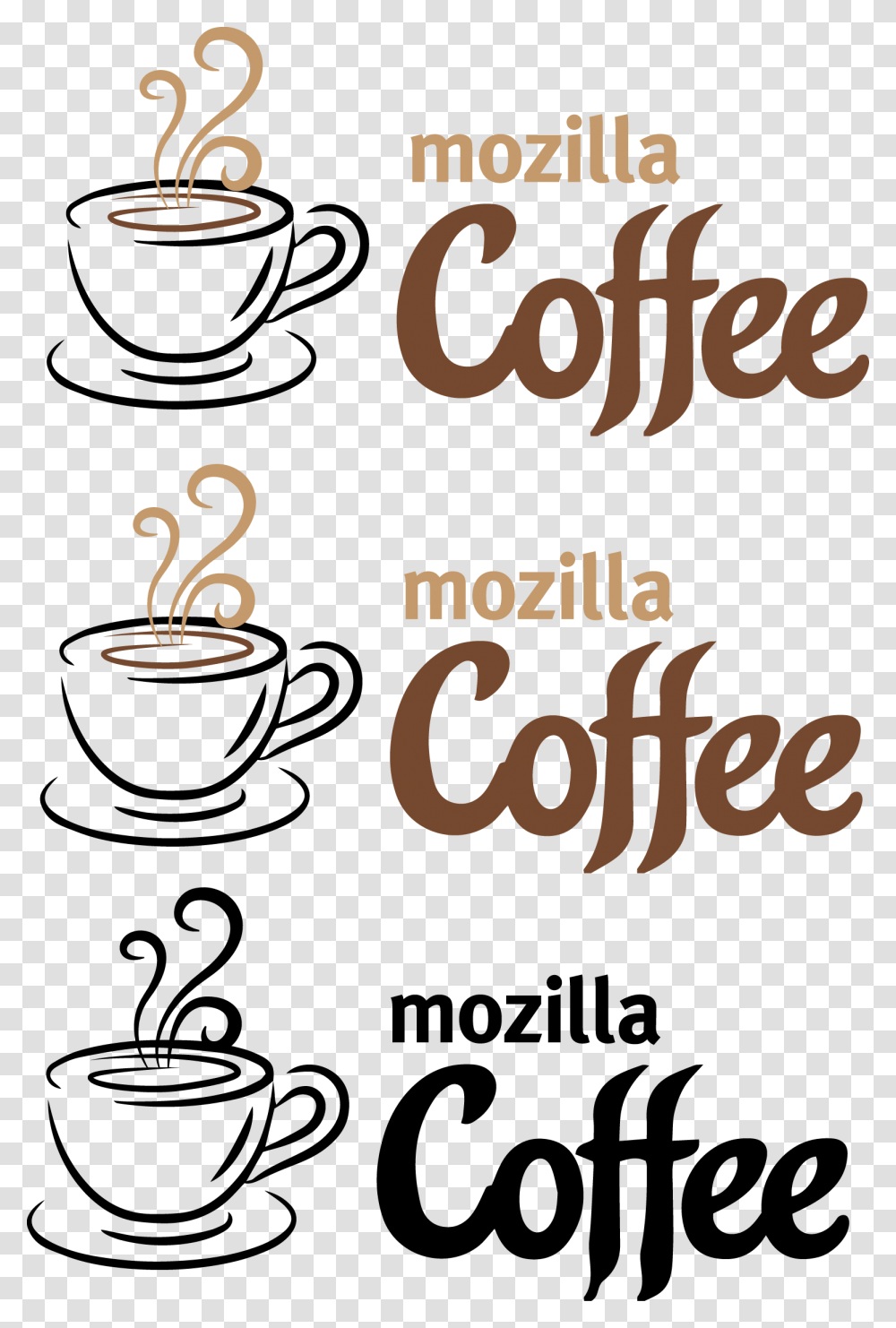 Logo De Cafe Taza Mozilla Firefox, Coffee Cup, Pottery, Saucer Transparent Png
