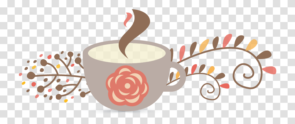Logo De Cafeteria Vintage, Coffee Cup, Bowl, Pottery, Saucer Transparent Png