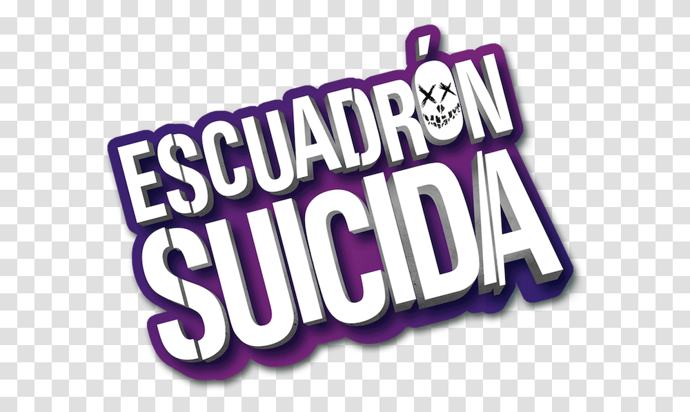 Logo De Escuadron Suicida, Word, Label, Plant Transparent Png