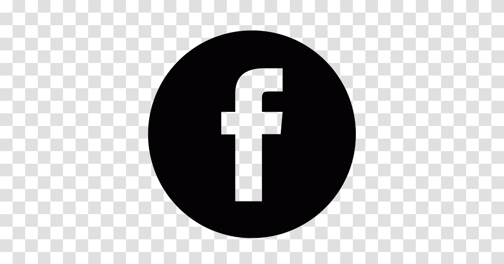 Logo De Facebook Negro Image, Trademark, Word, Stencil Transparent Png